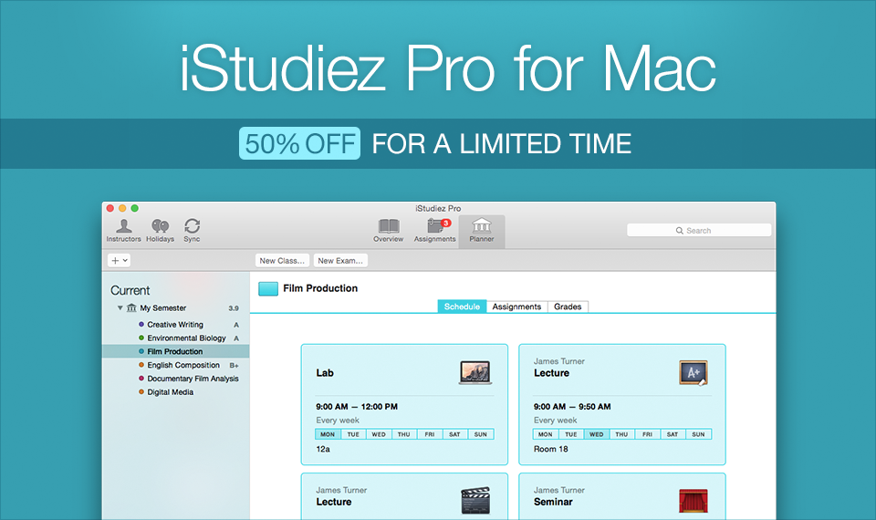 istudiez pro for x day block cycle