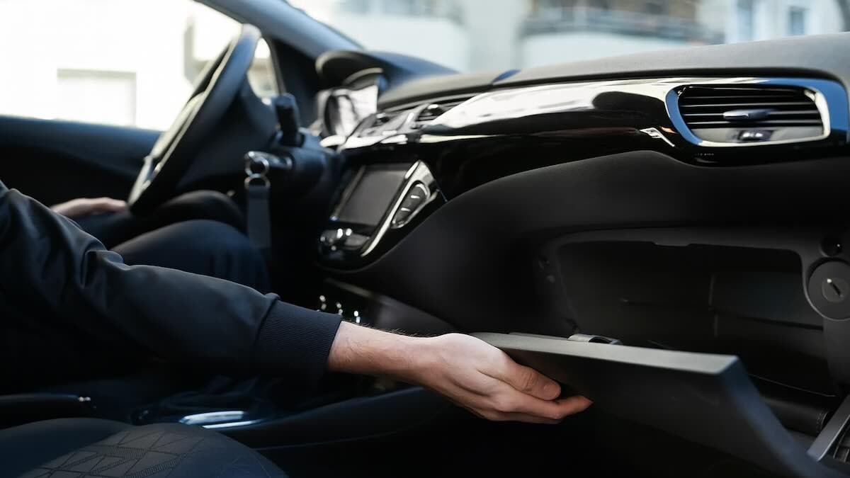 the glove box
