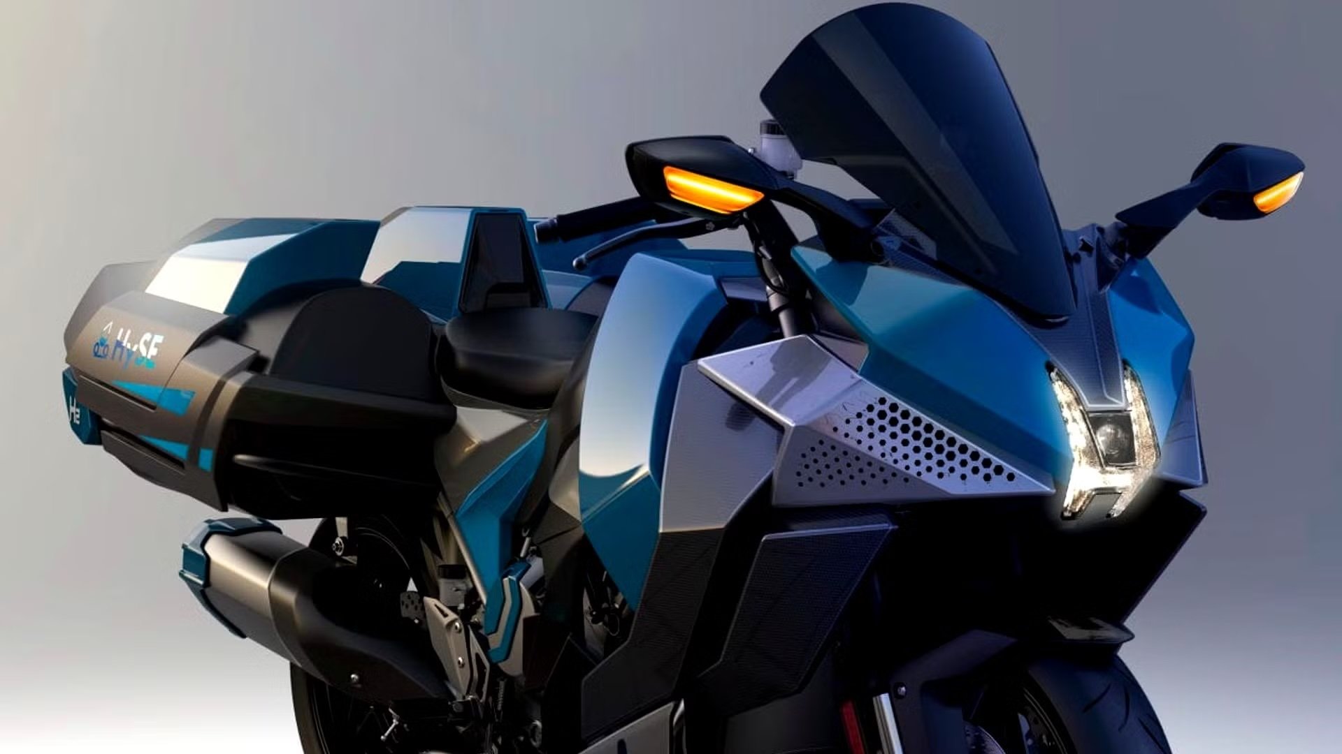 Japan unveils a 22nd-century motorcycle