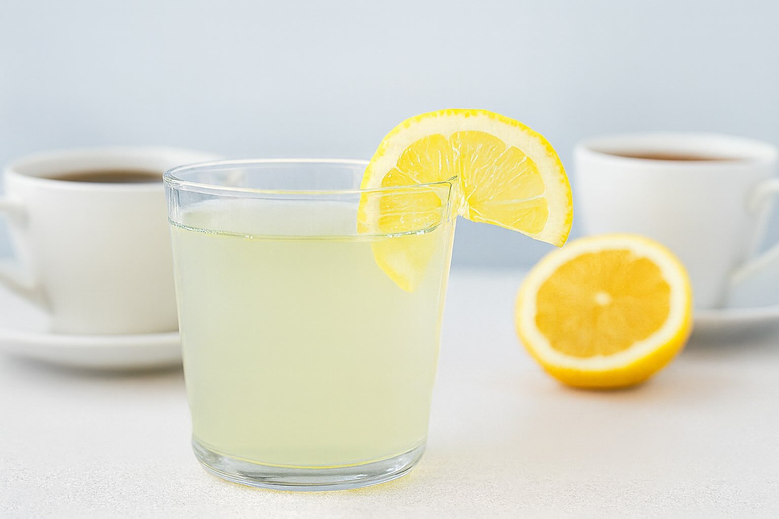 lemon water