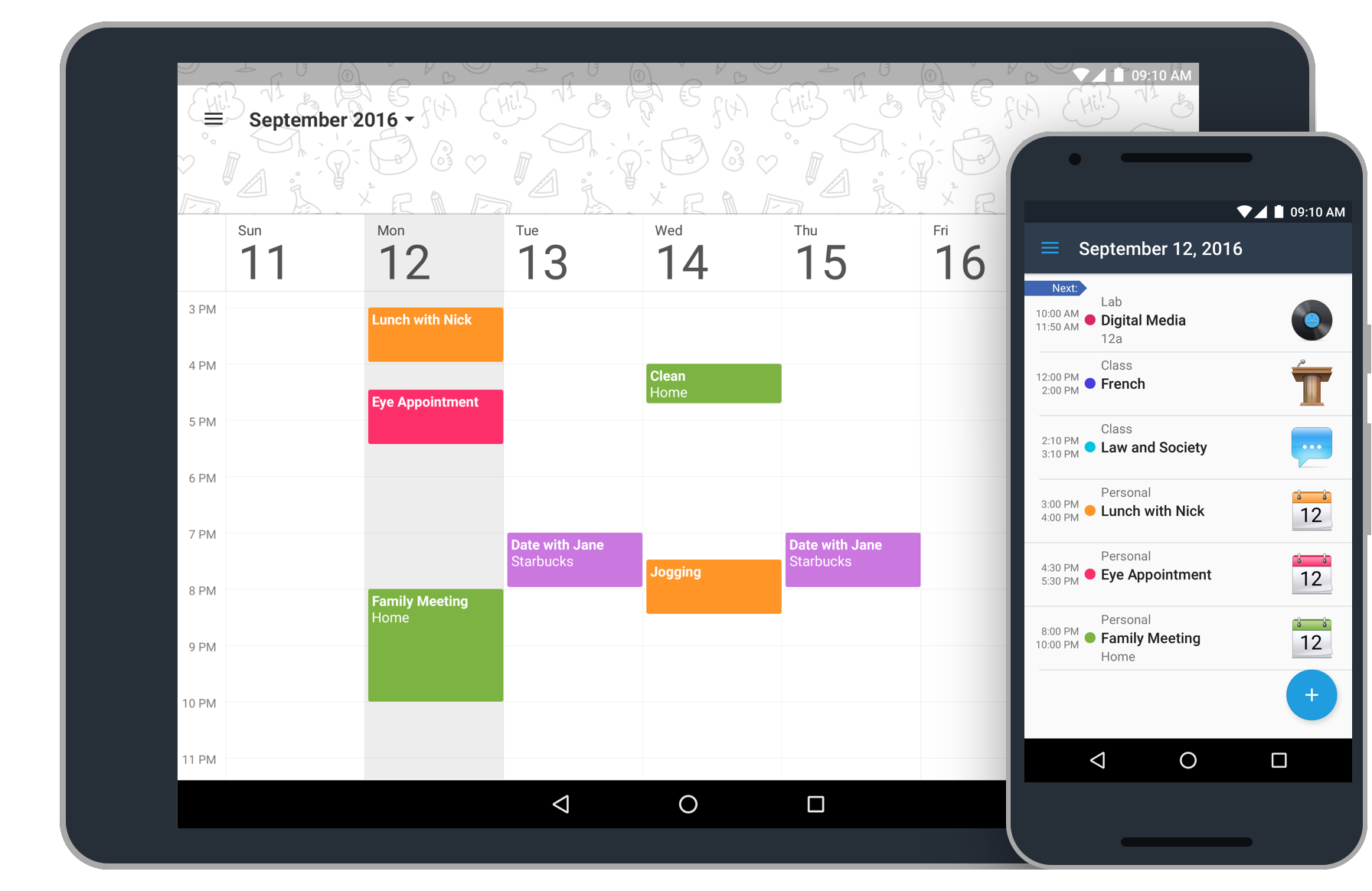 calendar app for android and mac
